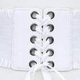 thumbnail image 4 of segolike Mode Corset pour Femmes Robe Grand Extensible sous-Poitrine Blanc, 4 of 4