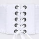 thumbnail image 4 of Cinturón Hugo de Elasticidad Ancha con Borlas Blanco, 4 of 4