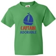 thumbnail image 3 of Inktastic Captain Adorable, Sail Boat, Sailing - Red Blue Youth T-Shirt, 3 of 5