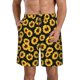 thumbnail image 1 of Fotbe Sunflower 6 Trajes de Baño Estampados para Hombre, Shorts de Verano de Secado Rápido, Ropa de Playa, Bañadores-Medium, 1 of 6