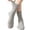 Light Gray, variant on Women's Plus Size Crew Socks Wide Fit Cotton Blend Loose Top Non Binding Breathable Moisture Wicking Solid Color Casual Socks for US Size 6.5-10.5