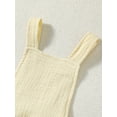 thumbnail image 4 of Bagilaanoe Newborn Baby Girl Boy Rompers Sleeveless Bodysuit 3M 6M 12M 18M Infant Overall Shorts Summer One Piece Jumpsuit, 4 of 8