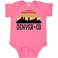 thumbnail image 3 of Inktastic Denver Colorado Skyline Vintage Boys or Girls Baby Bodysuit, 3 of 5