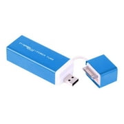 MiPow Power Tube 3000 - External battery pack - Li-pol - 3000 mAh - navy blue - for Apple iPhone/iPod