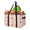 Multicolor 4, variant on CURLYOOT Bowknot Cherry Vintage Flower Reusable Grocery Bag, Foldable Shopping Tote Bag with Reinforced Handles, Large Kitchen Grocery Bags for Shopping Groceries Picnic