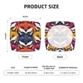 thumbnail image 6 of Uemuo Fox Face Pattern Waterproof Square Couch Cushion Covers, Magic Sofa Covers Washable, Stretch Sofa Seat Cushion Slipcovers, 6 of 9
