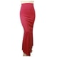 thumbnail image 1 of Falda lápiz ajustada con fruncidos para mujer: cintura elástica, ajustada al cuerpo, fruncida, cintura alta, para la oficina, informal o fiesta, 1 of 5