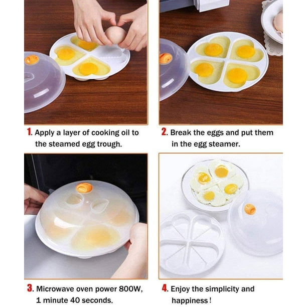 Cuit œuf grand modèle pour cuire œufs au micro-ondes