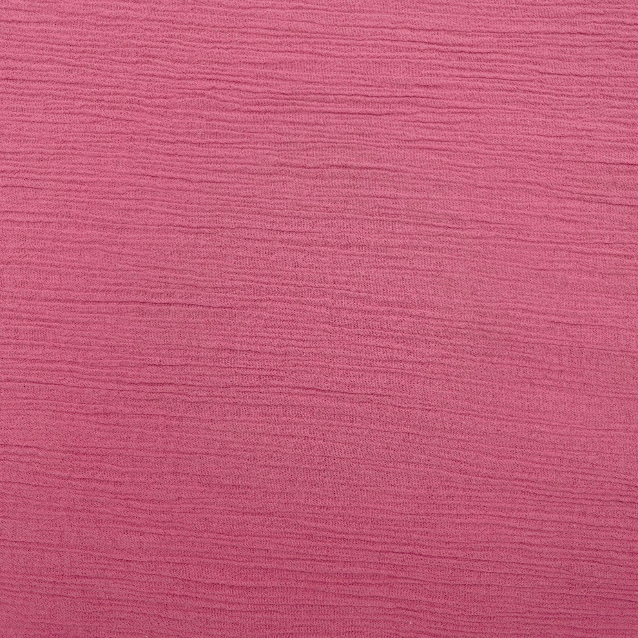 Hello Hobby 48” x 72” 100% cotton cotton gauze 2 yard precut fabric, Mauve, 48" wide for sewing & crafting