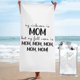 thumbnail image 1 of Mi apodo es mamá, pero mi nombre es mamá, toalla de playa para mamá, toallas de baño de microfibra, manta de playa suave para desfiles, natación, yoga, mujeres y hombres, 1 of 4