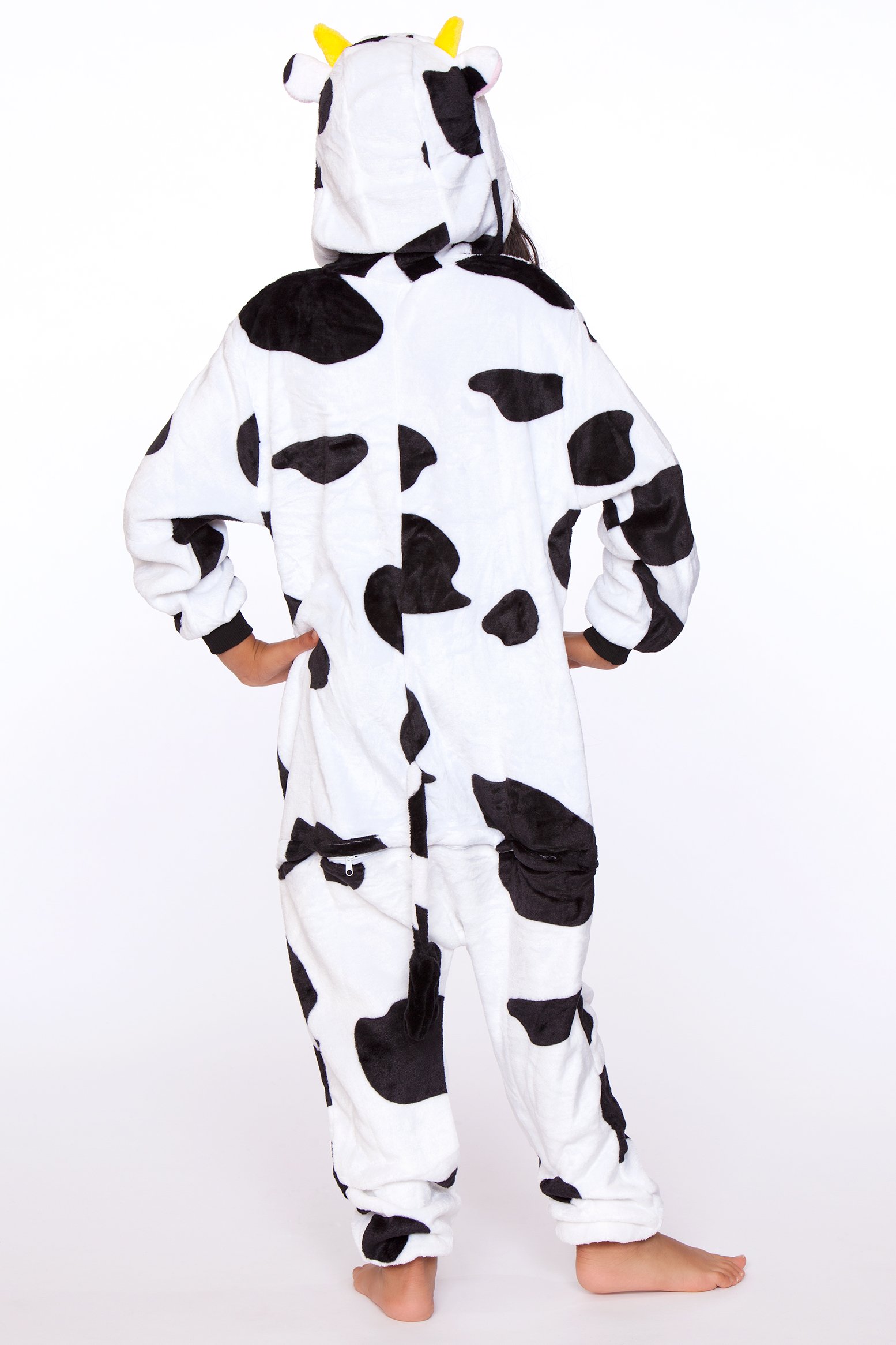 fluffy cow onesie