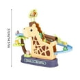 thumbnail image 2 of Animal Racing Set Track Game Track Toy Climbing Slide 3 Animals, 2 of 7