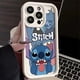 thumbnail image 3 of Disney-funda de teléfono de silicona suave Stitch para iPhone 14, 15 Pro Max, 13, 12, 11 Pro, XR, XS Max, X, 8, 7 Plus, SE 2020, cubierta protectora de lente, 3 of 5