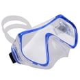 thumbnail image 1 of 1 Piece de Unisex con Lentes de Resistencia a Arañazos Perfecto Equipamiento de Bucear para Hombres y Mujeres Azul Zulema Máscara de buceo para adultos, 1 of 5