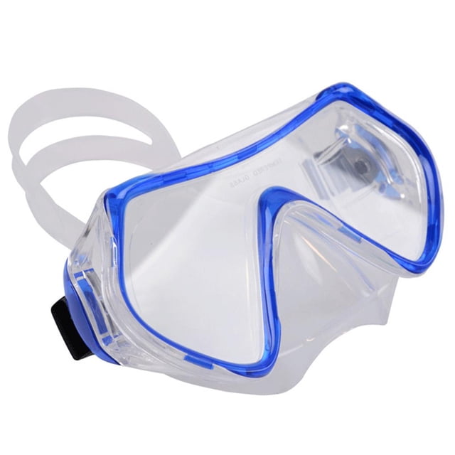 1 Piece de Unisex con Lentes de Resistencia a Arañazos Perfecto Equipamiento de Bucear para Hombres y Mujeres Azul Zulema Máscara de buceo para adultos