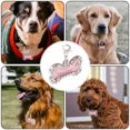 thumbnail image 4 of 2pcs Stainless Steel Pet ID Tags Dog Tags Pendants Cat Tags Bone Shaped Tags, 4 of 9