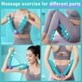 thumbnail image 3 of Equipo de fitness para piernas delgadas, pecho musculoso, dispositivo de entrenamiento familiar de caderas, Azul, 3 of 5