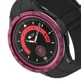 thumbnail image 3 of Anillo De Reloj Anillo de parachoques con bisel antiarañazos para Samsung Galaxy Watch5 Pro de 45 mm (rojo vino), 3 of 8