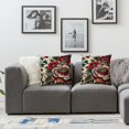 thumbnail image 2 of Pillowcase Square Home Decor ,Plant Floral Patterns,National Style Farmhouse for Sofa Living Room Decor, 2 of 7