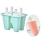 thumbnail image 5 of Moldes para paletas de helado Moldes para paletas de hielo de silicona DIY 4 celdas verde, 5 of 9