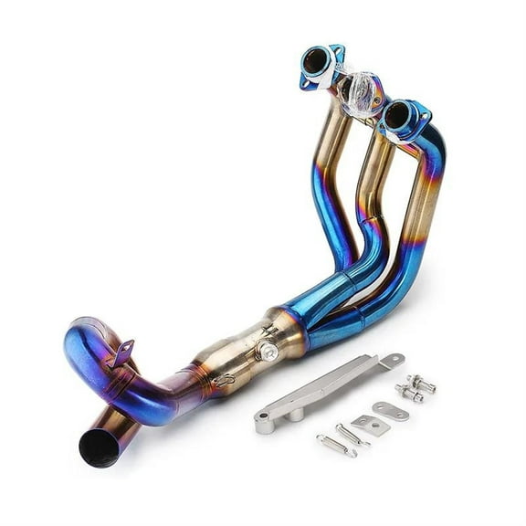 Motorcycle Exhaust Full System Front Pipe Muffler Slip On For Yamaha Fz09 Mt09 Mt-09 Fz-09 Xsr900 2013-2021