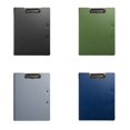 thumbnail image 1 of 4Pack A4 Foldable Clipboard with Spring Action Clamp, Punchless Design for Office, School, or Commercial Use, Strong Clips for File Folders, Bulk Pack for Letter or A4 Size Documents, 1 of 9