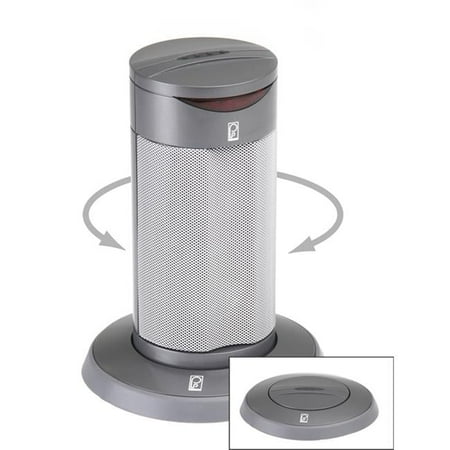 Round Waterproof Pop-Up Spa Speaker, Gray