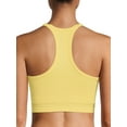 thumbnail image 2 of Jockey Essentials Women's Medium Impact Seamless Rib Long Line Cami Bra, 2 of 3