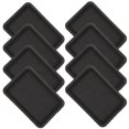 thumbnail image 1 of Homoyoyo 8Ud Bandejas Negras Para Plantas Sin Agujeros Para Interiores Y Evitar Derrames, 1 of 7