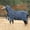 Navy Check (Indigo Trim), variant on Rhino Plus Vari-Layer Turnout Blanket (450g Heavy, 250g Hood), Navy Check (Indigo Trim), Size: 69
