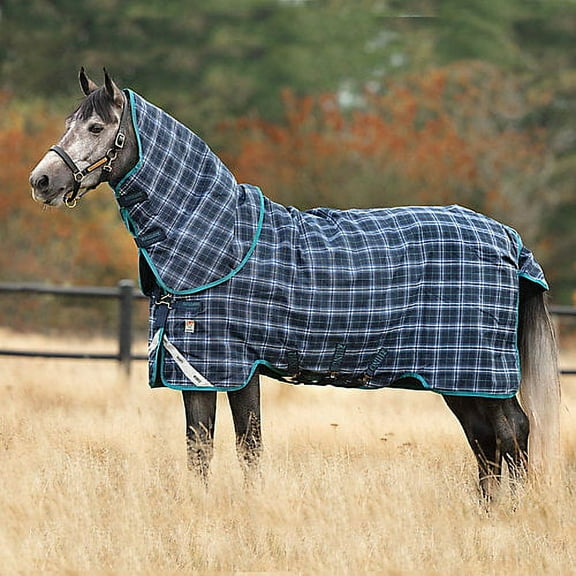 Rhino Plus Turnout 450g VL 84 Navy Check/Indigo