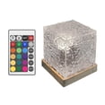 thumbnail image 3 of Lámpara de mesa con efecto de agua, luz nocturna USB, lámpara de escritorio LED romántica, cambio de color de la luz, accesorio de foto remoto de 16 colores Fernando lámpara de noche, 3 of 7
