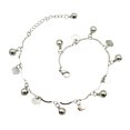 thumbnail image 1 of 1 Pce Bracelet de Cheville Réglable Argent pour Filles Usage Délicat à Long Terme, 1 of 8