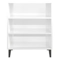 thumbnail image 2 of vidaXL Sideboard High Gloss White 57x35x70 cm Engineered Wood, 2 of 4