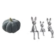 thumbnail image 1 of Almohadas De Calabaza De Halloween, Cojín Decorativo De Felpa Para Sofá Y Figura De Conejo Familiar, Estatuas Para Escritorio, Mesa De Exhibición, Adorno Para Centro De Mesa, Cama,, 1 of 8