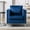 Navy, variant on Modern Armchair Tufted Button Accent Chair Club Chair with Steel Legs for Living Room Bedroom