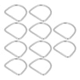 thumbnail image 4 of Hardware D Ring Buckle,10PCS D Ring Buckles D Ring Hooks Stainless Steel D Rings Time-Tested Durability, 4 of 8