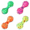 thumbnail image 4 of EIMELI Pet Chew Toys for Cleaning Teeth for Solving Boredom PVC Colorful Dog Durable Molar Toys Bite Training Aggressive Chewers for Large Dogs  Pet Dog Bite Resistant Molar 1PC (Random C, 4 of 12