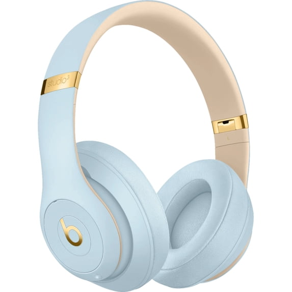 Restored Beats Studio3 Wireless Headphones Skyline Collection Crystal Blue MTU02LL/A (Refurbished)
