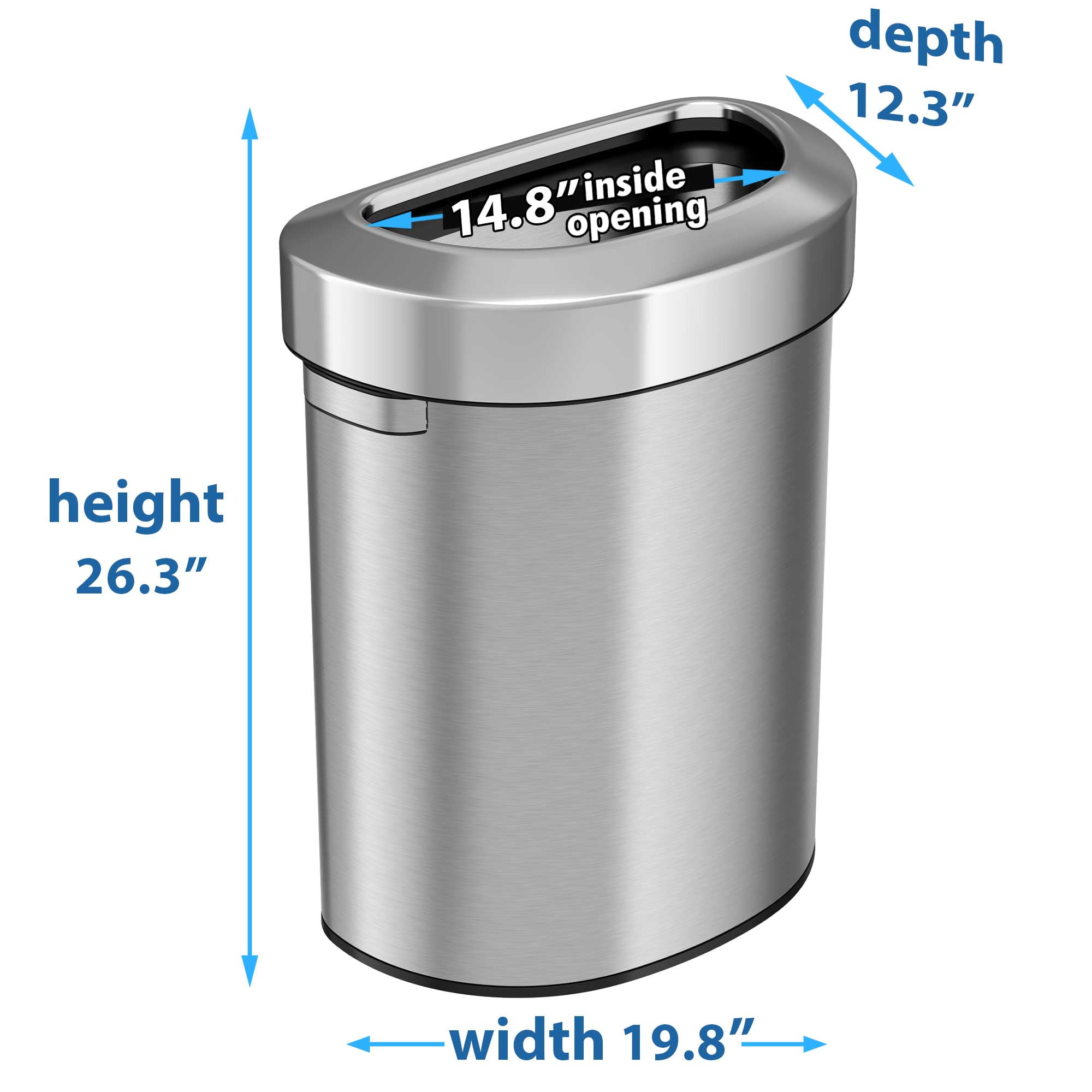 ごみ箱 HUMAN MADE STEEL TRASH CAN HUMAN MADE STEEL TRASH CAN Galvanized Steel Trash Cans and