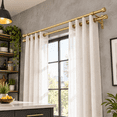 Window Grill Rods 2-pack Curtain Rod For Windows 28-48