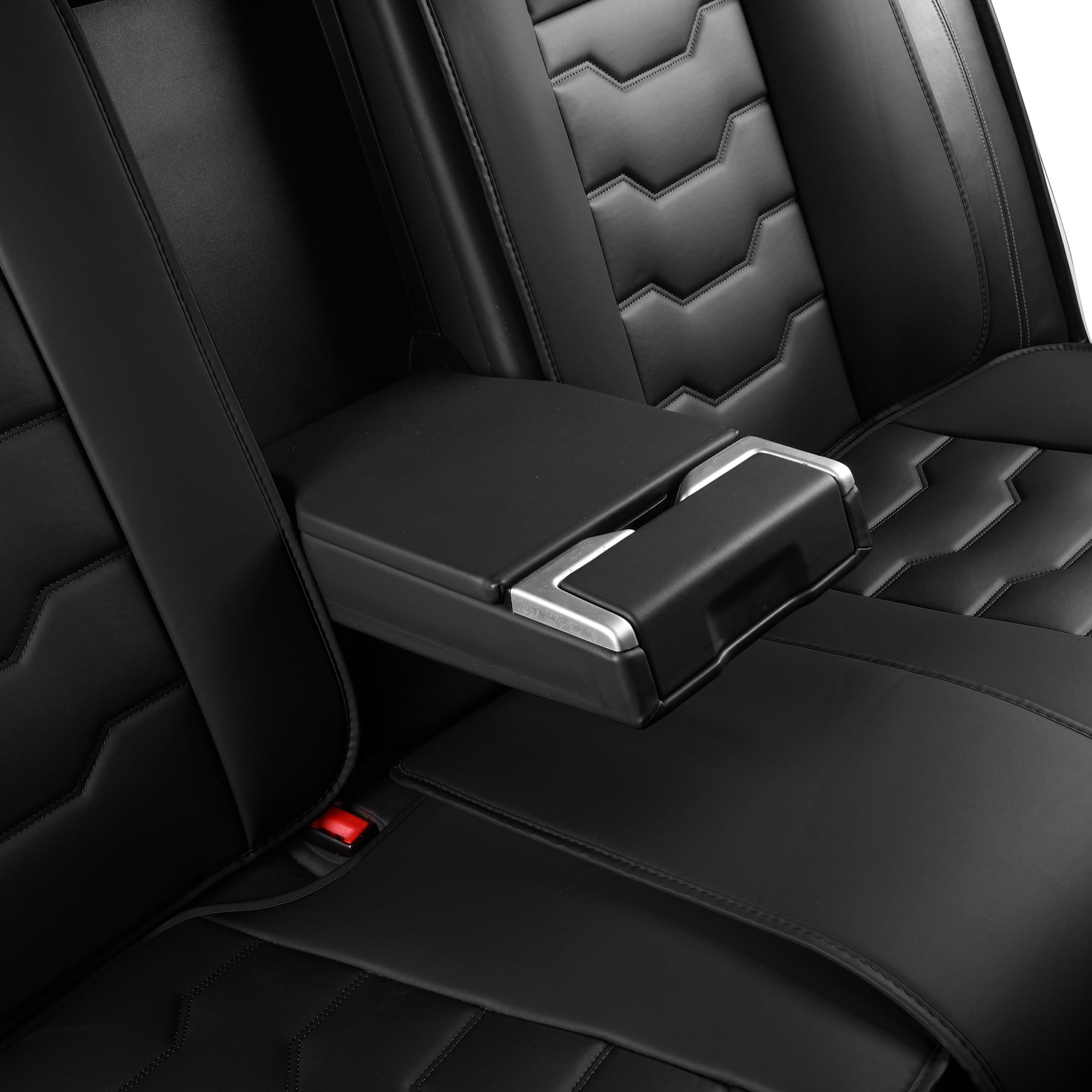 Universal 5-Seat Car Seat Covers Waterproof Non-Slip Breathable PU Leather Multiple Colors