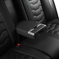 thumbnail image 3 of car seat cover for honda accord LX 4dr Sedan 2013 ,Waterproof faux leather ,Protecting car interiors ,Perfect fit for car seats ,5-seat full set Non-destructive installation, 3 of 7