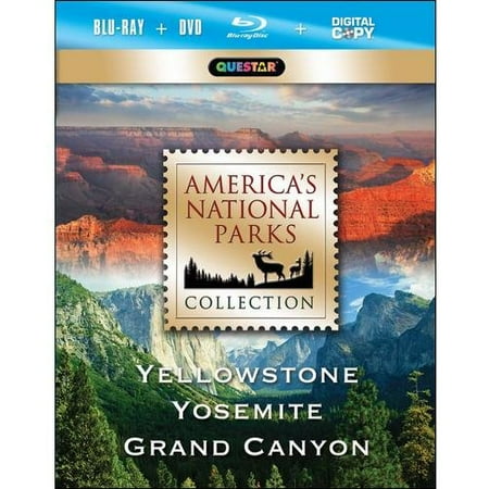 America's National Parks Collection: Yellowstone / Yosemite / Grand Canyon (Blu-ray)