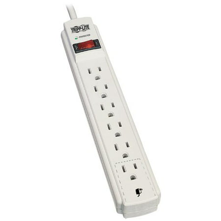 Tripp Lite 6 Outlet Surge Protector Power Strip, 4 ft. Cord, 790 Joules, LED