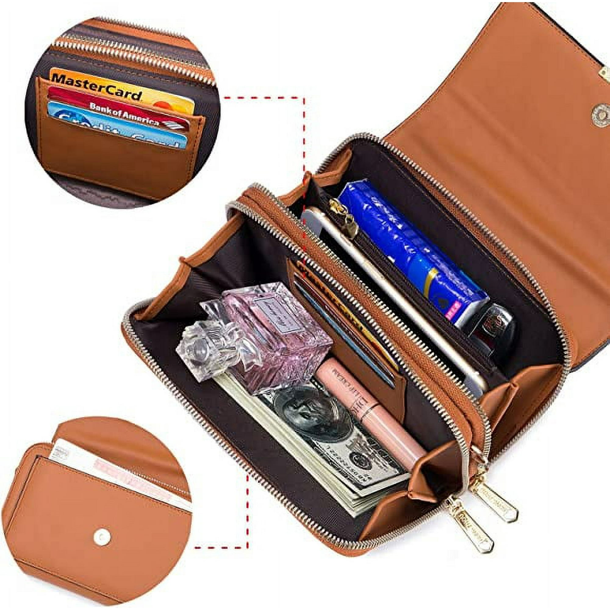 Small Crossbody Bag for Women Cell Phone Purse Women s Shoulder Handbags Wallet Purse with Credit Card Slots