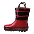 thumbnail image 4 of Rugged Bear Boys' Side Cute Design Detail Rain Boots, 4 of 7