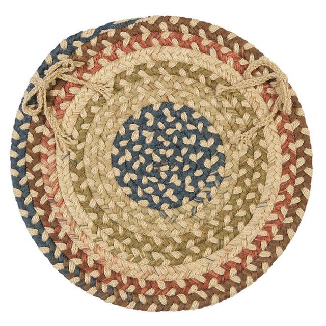 Colonial Mills CV99R108X108 9 ft. Cedar Cove Braided Round Rug, Natural