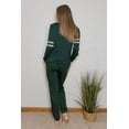 thumbnail image 6 of PRETTYGARDEN Womens 2 Piece Sets Long Sleeve Tops High Waisted Sweatpants Lounge Set Fall Fashion Travel Outfits, 6 of 8