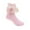 Z03-Pink, variant on Caqnni Baby Girls Boys Uniform Ankle Socks Tube Ruffled Stockings and Toddlers Breathable Warm Stockings Princess Ruffle Socks for 1-8 Years